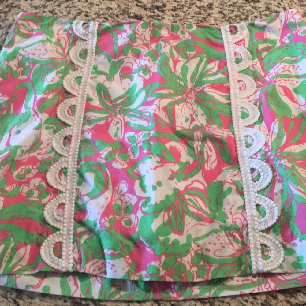 Lilly Pulitzer Skort in Elephant Ears - GUC 12